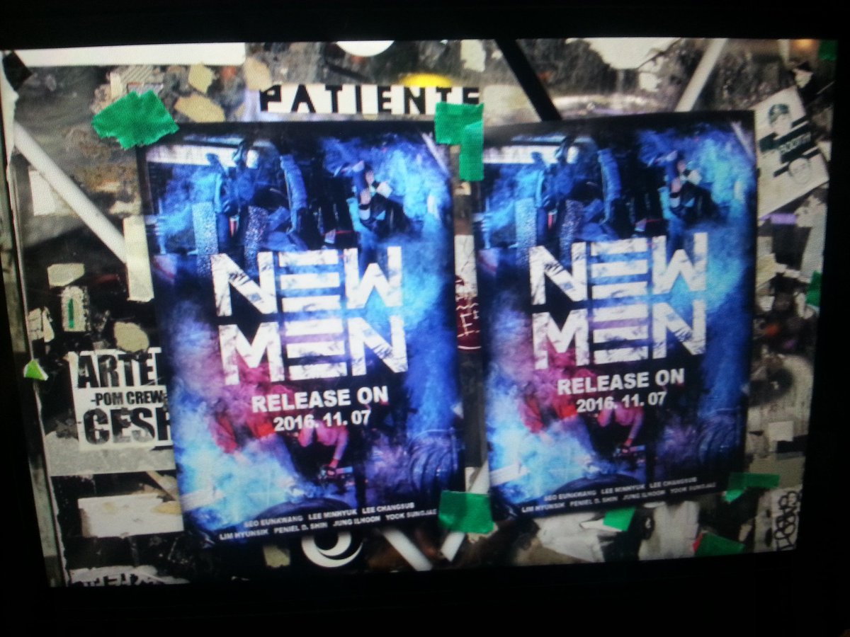 7tob_12321's tweet photo. 오늘 홍대갔는데 어떤멜로디분이 벽에 뉴맨포스터 도배해놨다ㅠㅠㅠㅠㅠㅠ 제발이번앨범잘되길... #비투비 #NEWMEN https://t.co/kyL8sxP4Dl