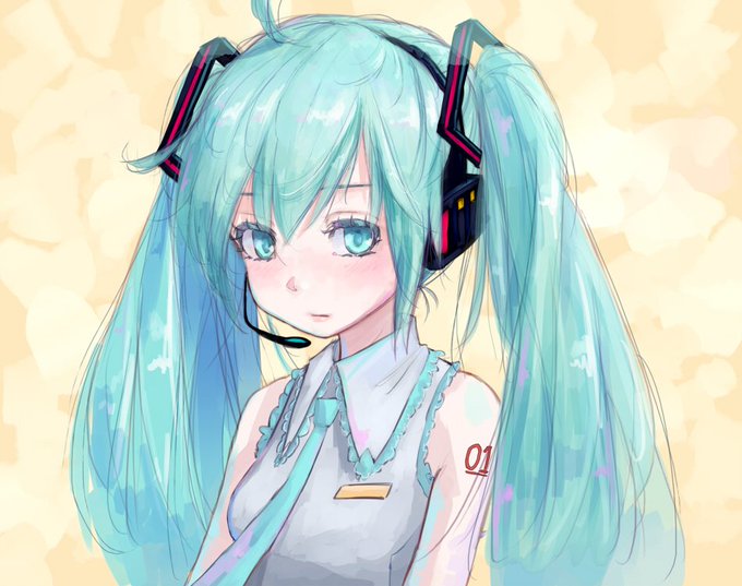 初音ミクを描いてみたくて 