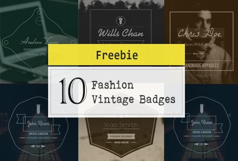 DealFuel's tweet image. #FREEBIE - Vintage Badges collection for your fashion branding project buff.ly/2fnrJH4 #brandingprojects #vectordesigns #vintagelook