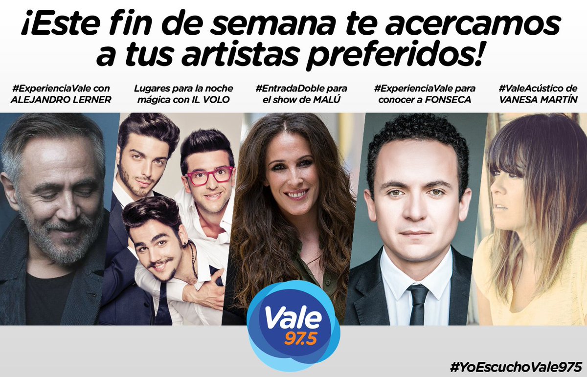Vale975's tweet photo. ¡Hoy tenemos los mejores regalos para vos! Este finde vivilo en compañía de @Vale975 #YoEscuchoVale975🎵🎁🎵 https://t.co/TkYVs2s17f