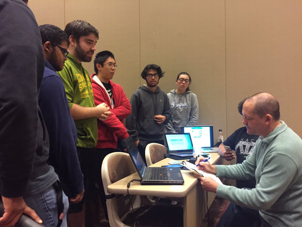 pantherhackers's tweet image. GSU is in the house!!!! #hackATL