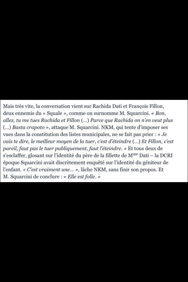 datirachida's tweet photo. Après les révélations sur sa conversation avec B. #Squarcini, @nk_m a-t-elle encore sa place dans la #Primaire2016 ? https://t.co/2Psi8KEzKK