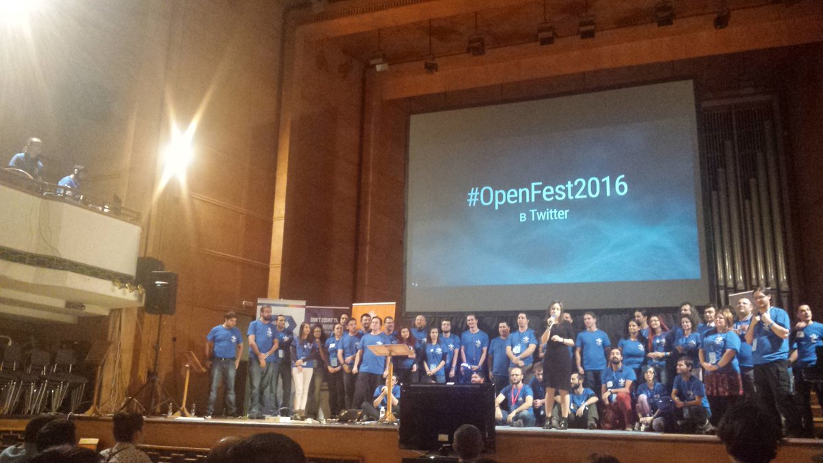 mmateva's tweet photo. #OpenFest2016 Благодарим безкрайно на екипа на конференцията ❤❤❤ https://t.co/nDzQEW02Rt