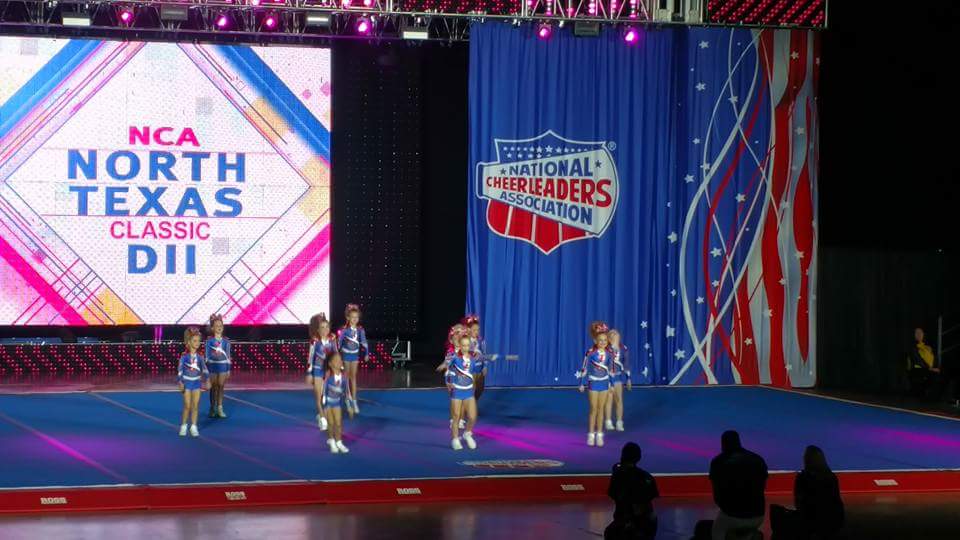 T2cheeranddance's tweet photo. T2 kicking off the Season @ncacheer in @utarlington ! #platinumstarz #ladyvortex #ironcomets #spacebabes #cheerleading  #theworkisworthit https://t.co/vI4d1GRMMo
