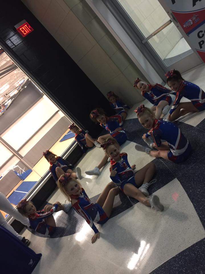 T2cheeranddance's tweet photo. T2 kicking off the Season @ncacheer in @utarlington ! #platinumstarz #ladyvortex #ironcomets #spacebabes #cheerleading  #theworkisworthit https://t.co/vI4d1GRMMo