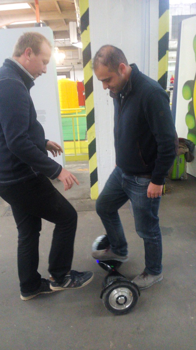 gdgplzen's tweet photo. Mete tries gyroboard. #devfestcz https://t.co/Nt6OJ30eGe