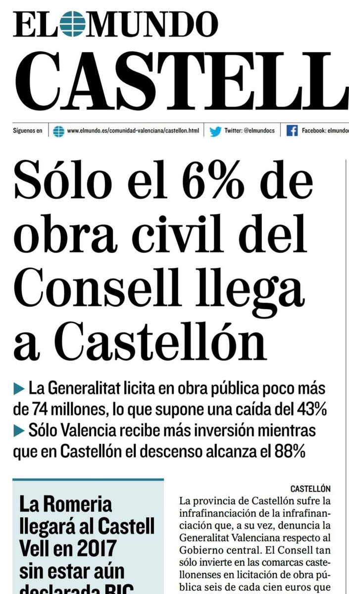 salvaaguilella's tweet photo. Els veïns i la província de Castelló no mereixem este maltractament del Consell de Puig i  Oltra https://t.co/WFlkeeK7Qb