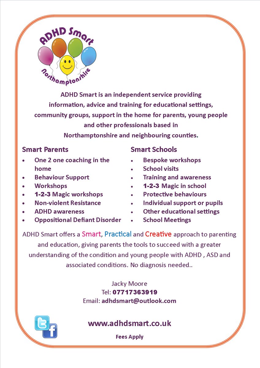 SmartAdhd's tweet image. Extending service to #miltonkeynes area, please share #adhd #asd #oppositionaldefiantdisorder #parenting #behaviour #adhdawareness