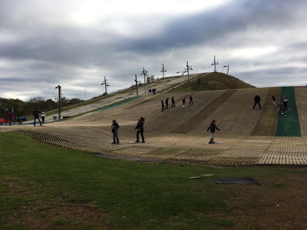 TribeStudent's tweet photo. Camp Zev ruling the slopes at their summer camp reunion! #campreunion #skiing #fun #tribe https://t.co/vlz3wCLi0i