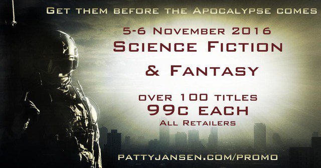 TimothyCerepaka's tweet photo. Get over 100 SFF ebooks for 99 cents each this weekend only! #sciencefiction #fantasy https://t.co/4EPM0hTYH4 https://t.co/egx9khdw7k