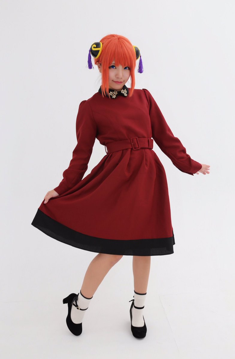 さなつん 神楽ちゃんのワンピースで Earth銀魂コラボのコスしたよー Earthmusicandecology 銀魂 銀魂レイヤーさんと繋がりたい