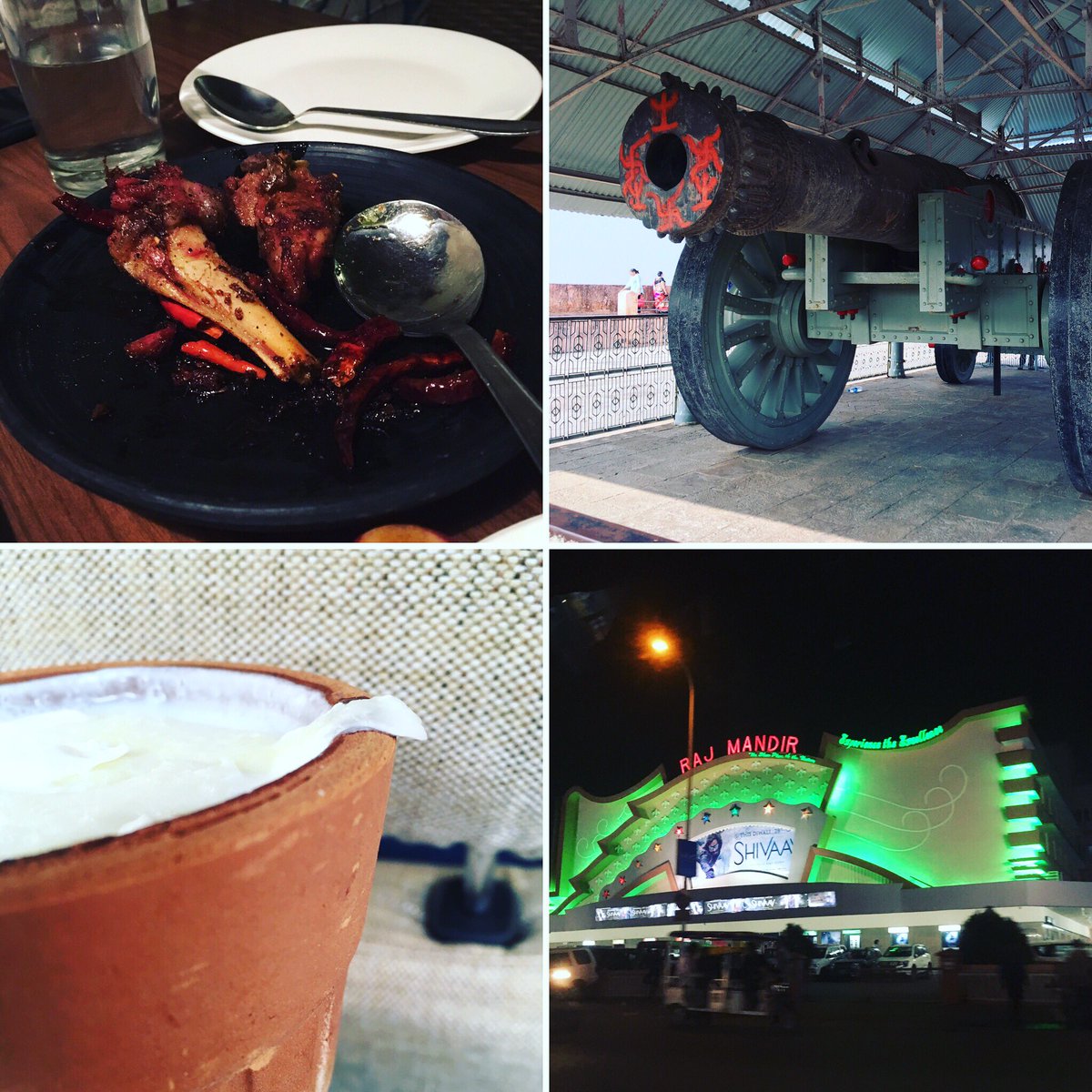 ncstudioz's tweet photo. A Day in #Jaipur #jaigarh #jaiavan #lassiwala #rajmandir #handirestaurant #jaigarhcanon #jaipurdiary #jaipurtrip #nortalgia #jaipurdiaries https://t.co/R2BVmEzNZ2