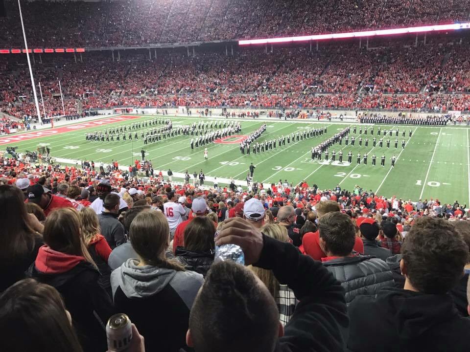 davelawyer's tweet photo. Goddamn right they're 
The best damn band in the land

OSU Marching Band
#DAVE https://t.co/qLDNB8cJjX