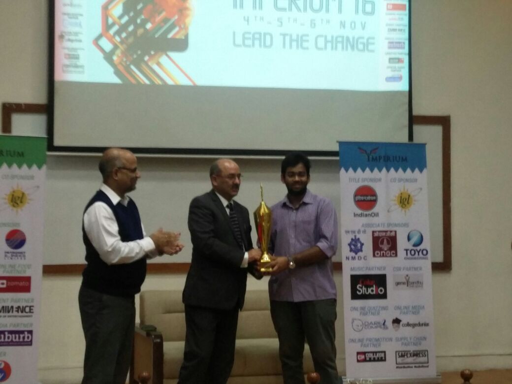 MDIGurgaon's tweet photo. The three day extravaganza comes to an end &amp; now its time to acknowledge the winners! #PrizeDistribution #Imperium16 https://t.co/lmOqzKynsI