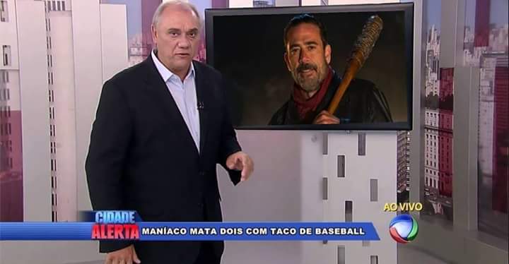 cuidado pq esse é perigoso hein HOJE TEM TWD