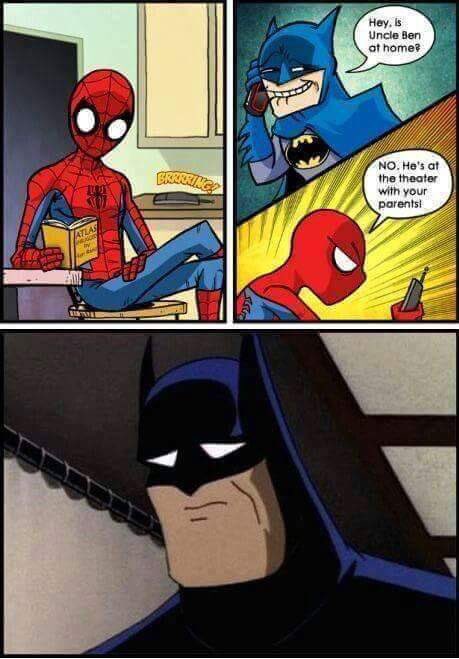 Dodging a troll Batman like...