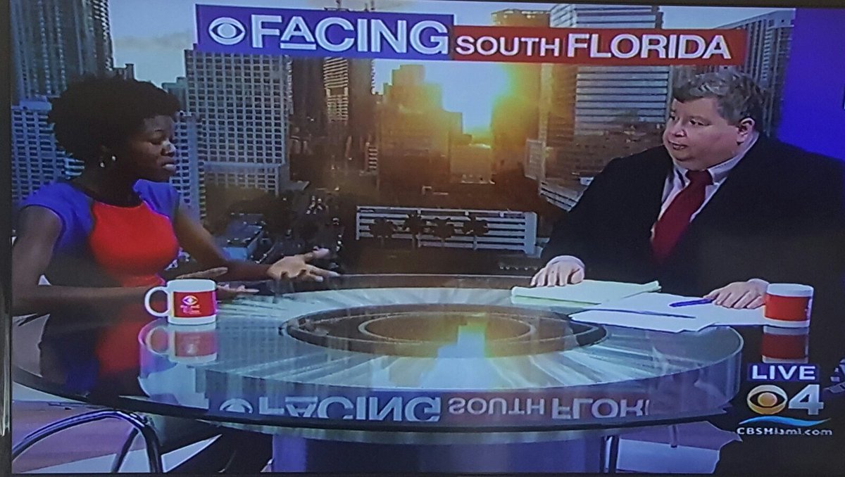 ldforry's tweet photo. Good to see @NadegeGreen interviewed by @DeFede about importance of #caribbean #Haitian #voting. We stand with @HillaryClinton! #FL2016 https://t.co/mVMm3fNUSY