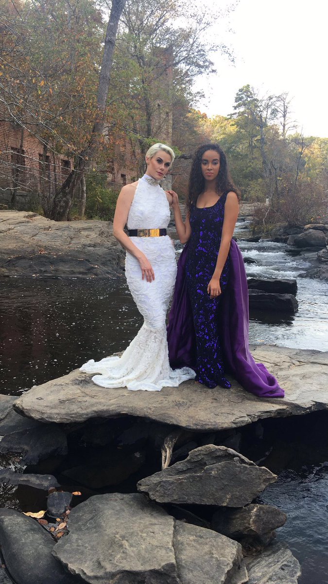 PageXVIIbyJS's tweet photo. BTS of the "Daughter of the King" Collection shoot! Makeup by: @iamBritneyMonet https://t.co/Yl0rfFLrbw