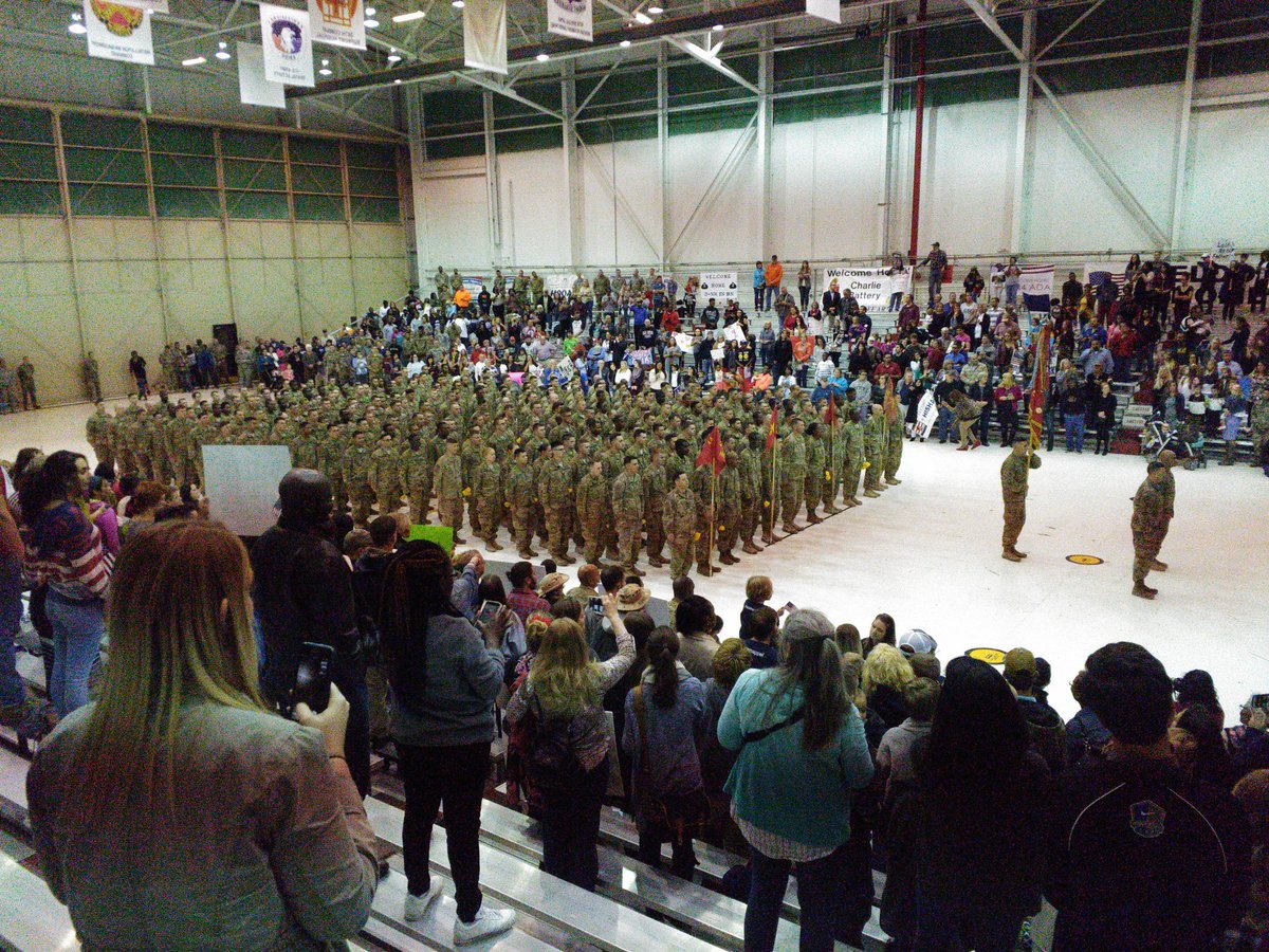 GrandstandVideo's tweet photo. The reason I missed #STN2016
2-44 ADA returned from deployment last night! Welcome home Son! https://t.co/VpUDtJgpoA