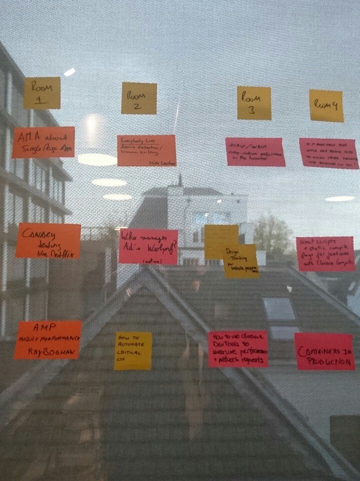 WebPerfDays's tweet photo. The break out sessions! #webperfdays https://t.co/vAWbzpUNJs