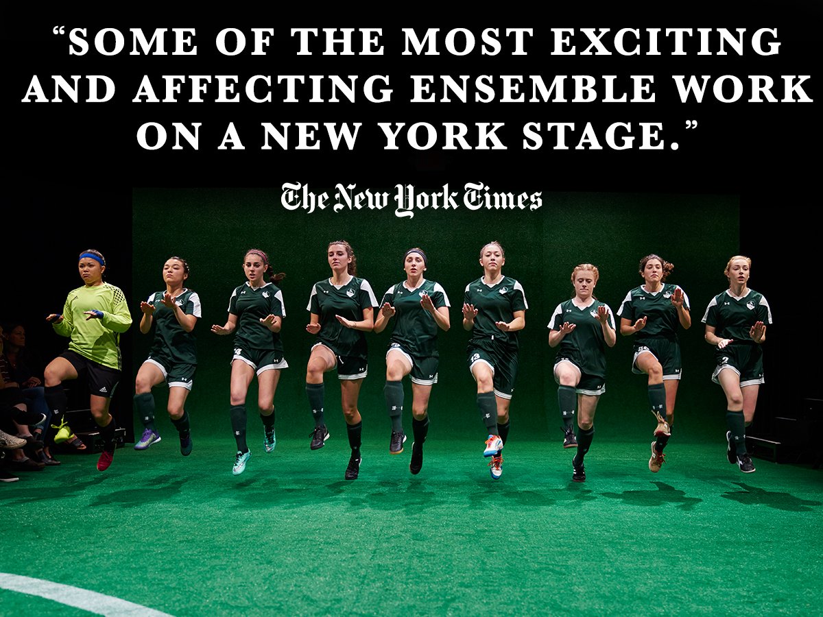 RealmTheatre's tweet photo. Ben Brantley gives #TheWolves a @nytimes Critics’ Pick this season! Come see the show again this November. https://t.co/6UnWaaZ7Ai