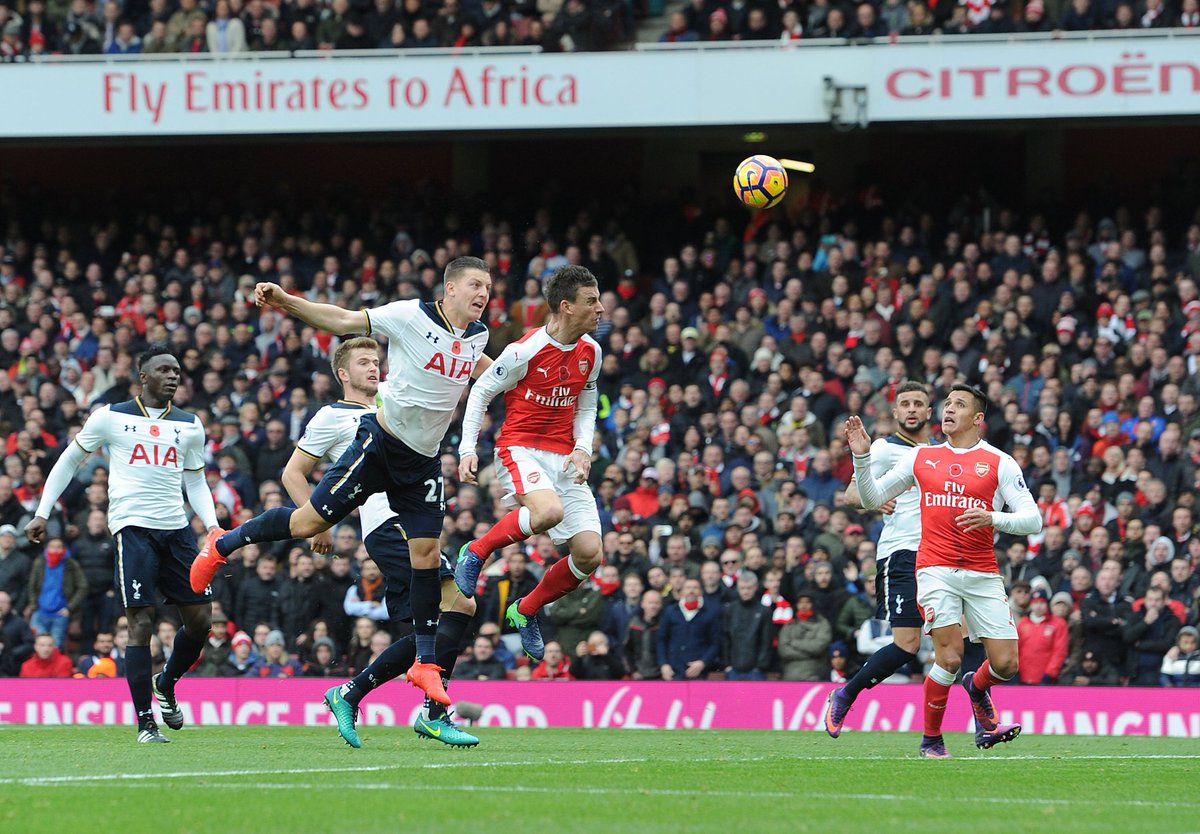 Muhamad_Gunners's tweet image. FT: Arsenal 1-1 Tottenham Hotspur 
(Wimmer 42' OG) (Kane 51' P)
#PremierLeague 
#1Points 
#NorthLondonDerby
#AFCvTHFC #COYG #VCC