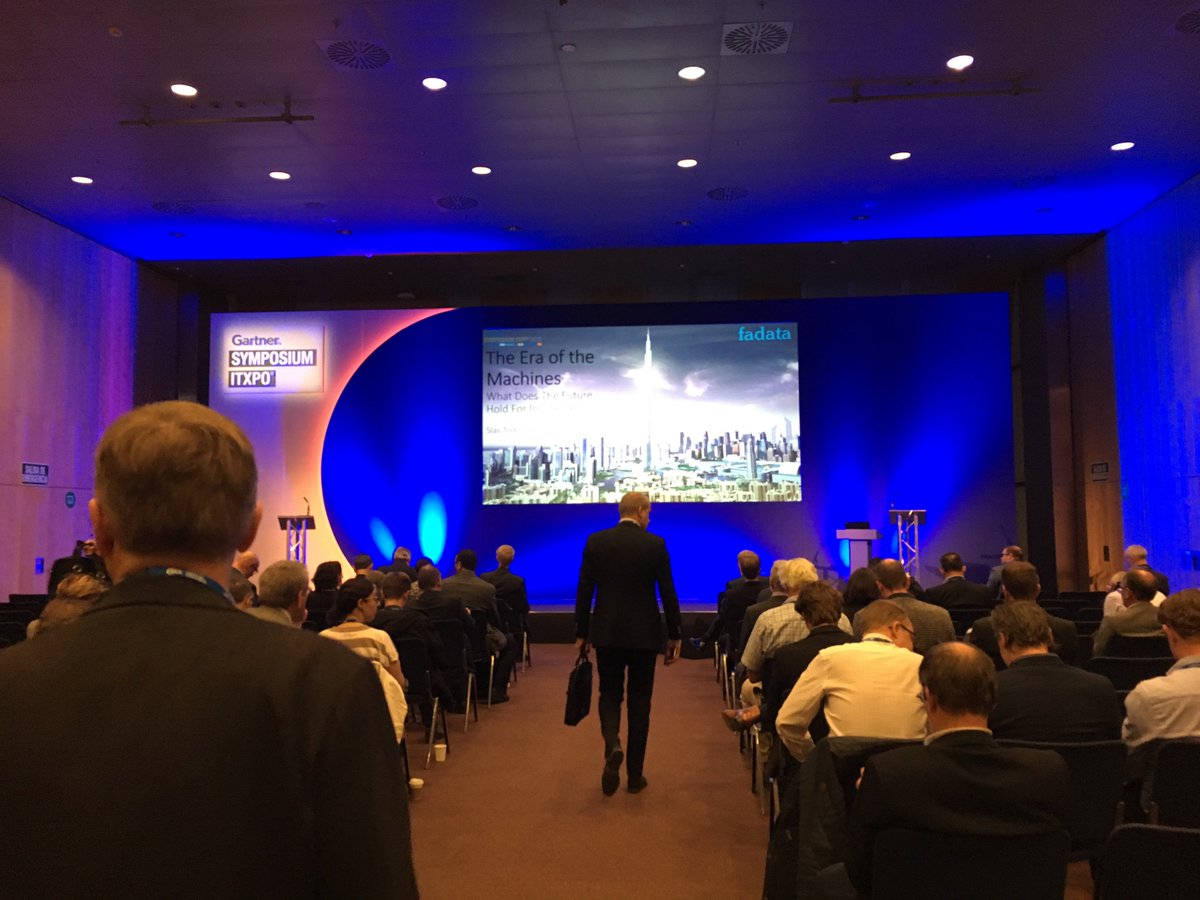 Fadata_Group's tweet photo. #fadata is honored to present the era of machines #AI #insurtech #GartnerSYM https://t.co/o1JP7oeQP3