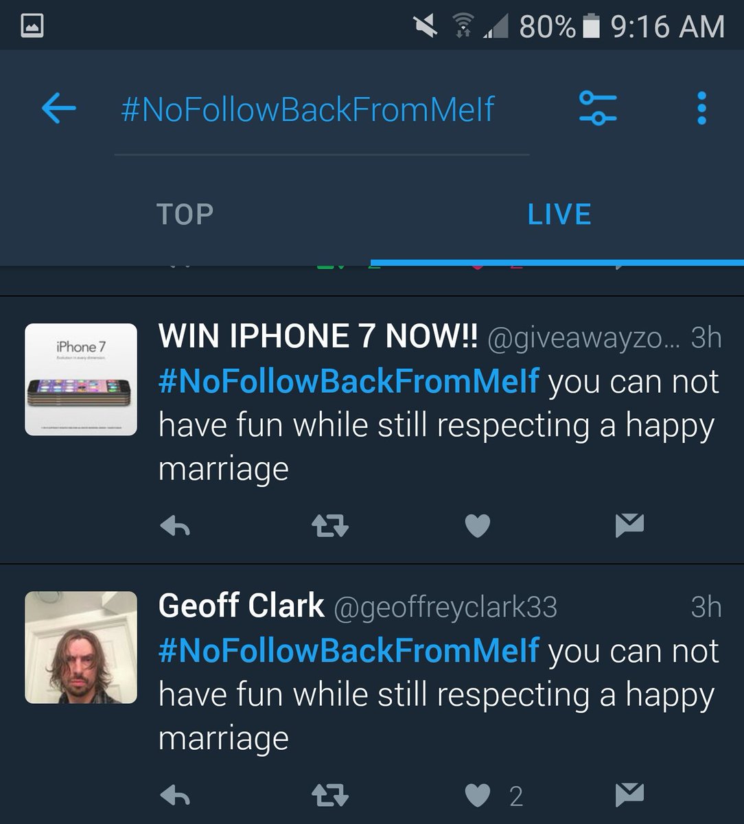JennVoix's tweet photo. #NoFollowBackFromMeIf you steal tweets and tweet spam. Especially in one of MY #HashtagGames!
#ReportAndBlock https://t.co/Ef2rgpsjvT