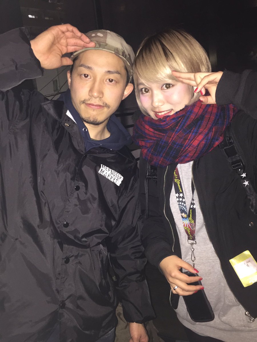 Ayakeru Rbs Miri 黄猿の物販にいました 黄猿のバックdjのayakeruと申します 写真ありがとうございました T Co Rh7ypbedco Twitter