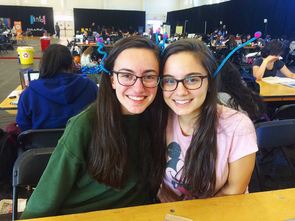 gotechnica's tweet photo. Hey from these out-of-this-world girls from Thomas Jefferson High School! We can't wait to see y'all's project 👽 #Technica16 https://t.co/aJHhvyqxo2