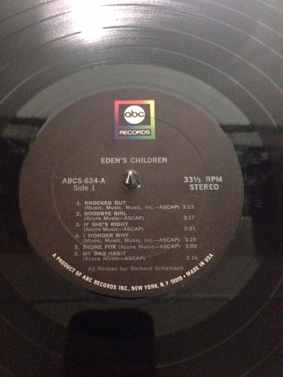 maxrecordroom's tweet photo. #EdensChildren- 68. Fuzzier and grittier than contemporaries in the #BossTownSound. #psychedelic #rarepsych #vinyl #Nowspinning https://t.co/P6FvGun7ak