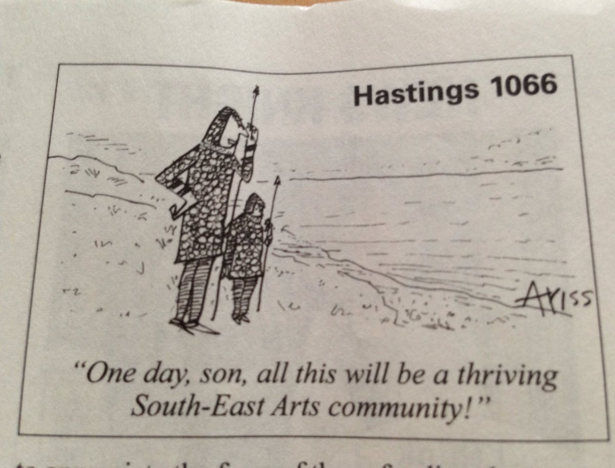 Just seen this in latest Private Eye! #Hastings #1066