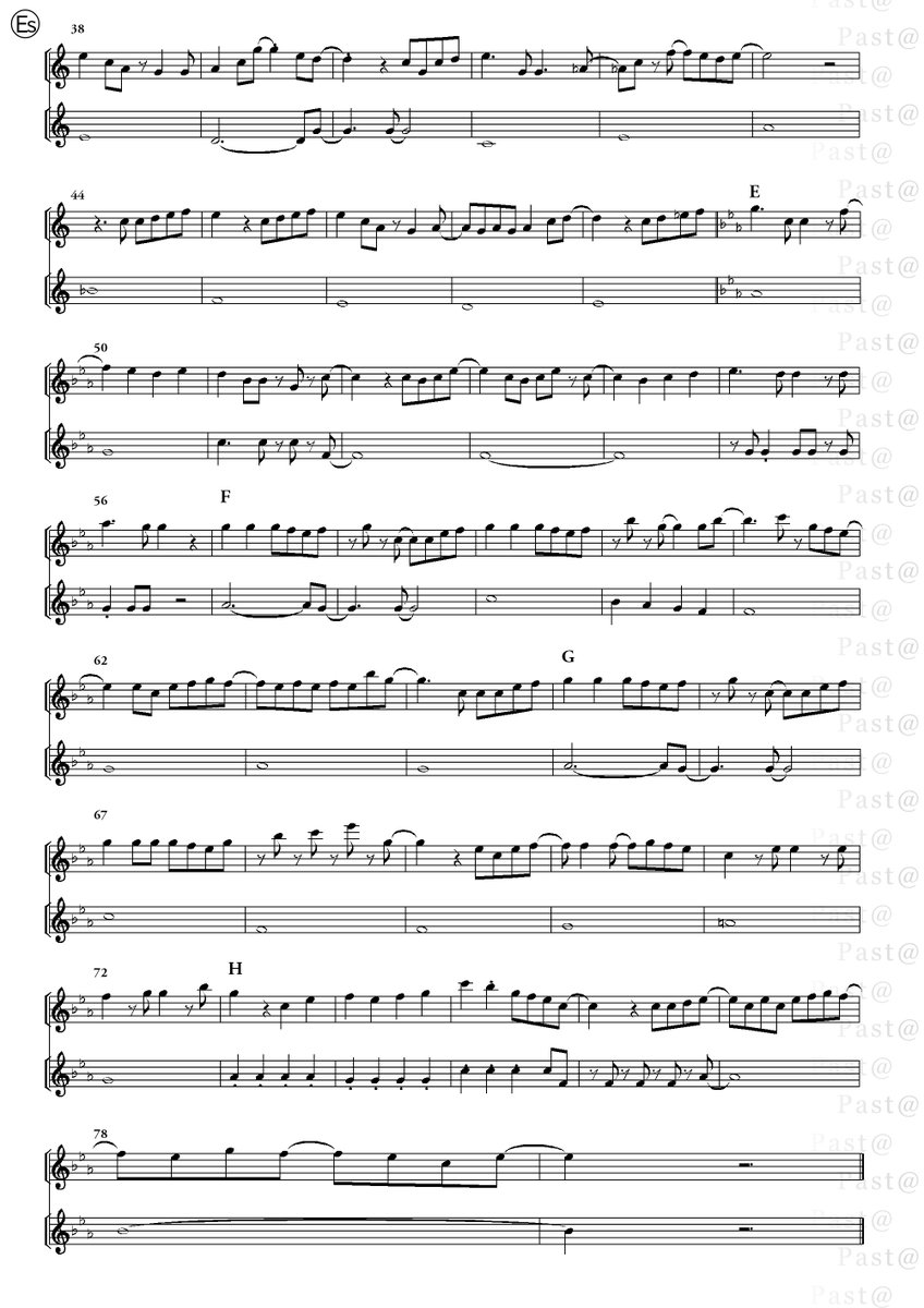 楽譜のパスタ Red Pa 10 劇場版 カゲロウデイズ 主題歌 Ines 1 2ページ Inf 3 4ページ カゲプロ 楽譜のパスタ