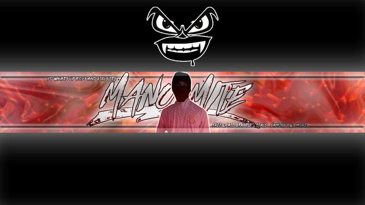 Manomite_OP's tweet photo. #youtube new logo and banner #freegfx thanx #volox ur my inspiration https://t.co/m2e9Hm6W8T