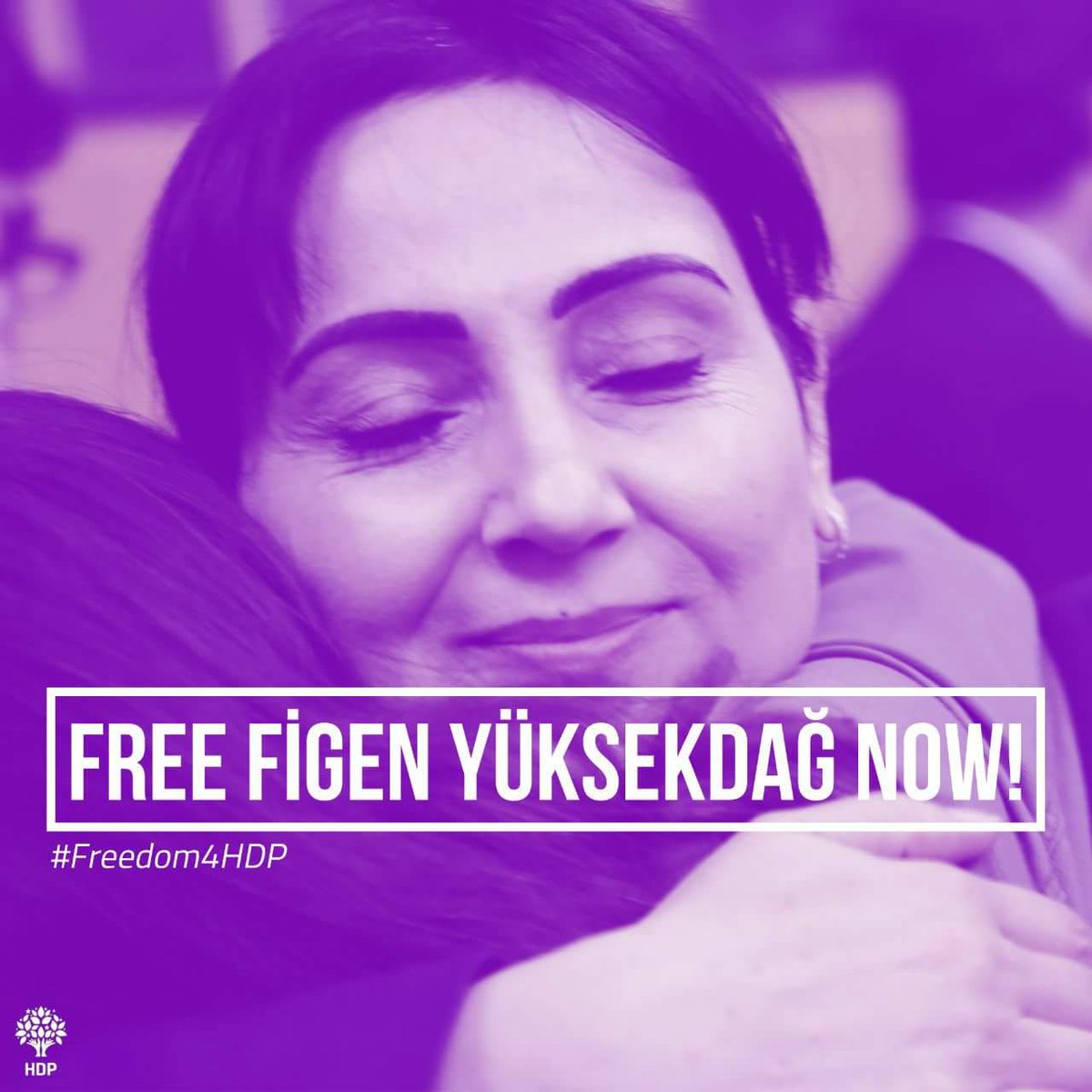 NazdarA's tweet photo. #SolidarityWithHDP
#SolidarityWithFigenYuksekdag 
#SolidarityWithSelahattinDemirtas https://t.co/9JxEtgqcWX