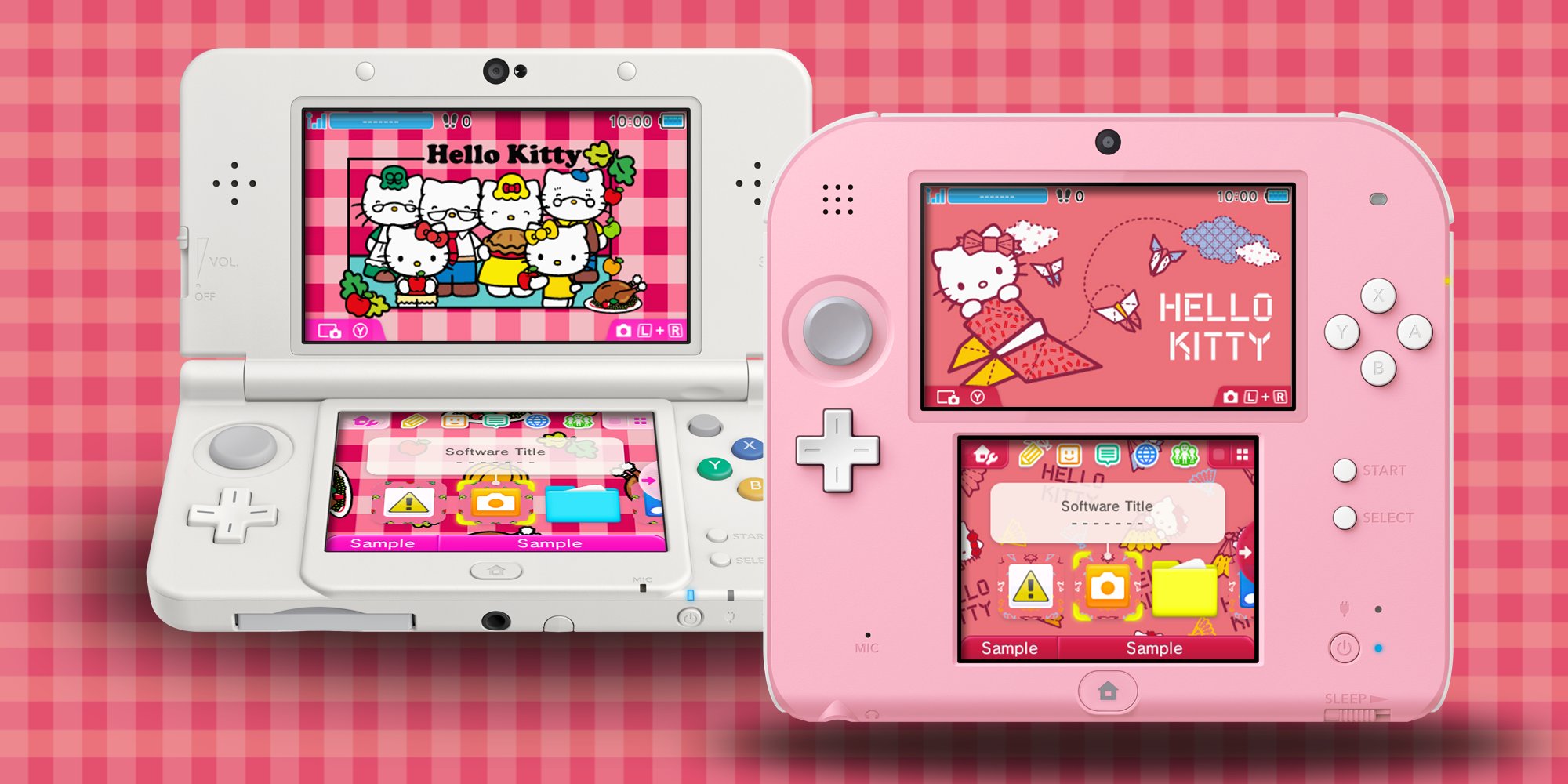 Nintendo Of Europe These Super Cute Hello Kitty Themes Are Now Available In The Theme Shop On Nintendo 3ds T Co Kyswp8n10y T Co Govukxho7y Twitter
