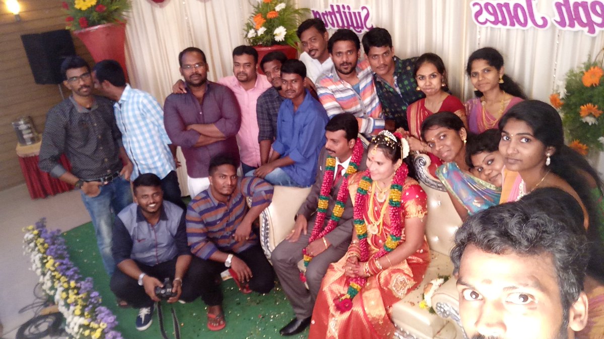 chinna07's tweet photo. My mentor ji Jones,  marriage. https://t.co/WVTK7WXGH1