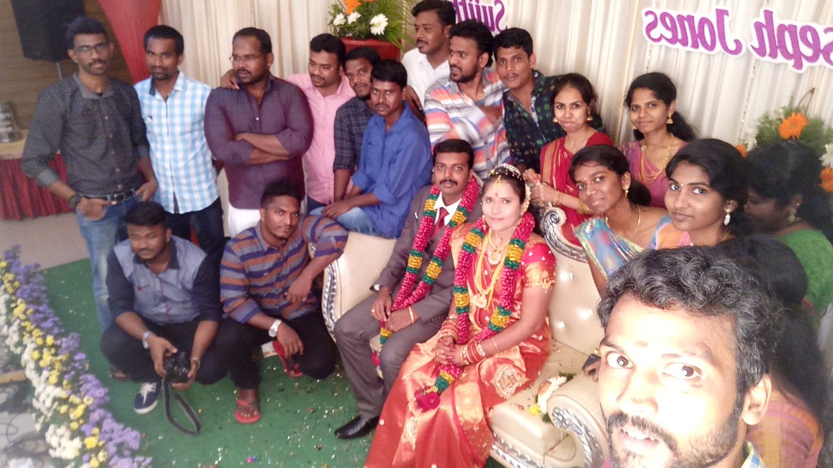 chinna07's tweet photo. My mentor ji Jones,  marriage. https://t.co/WVTK7WXGH1