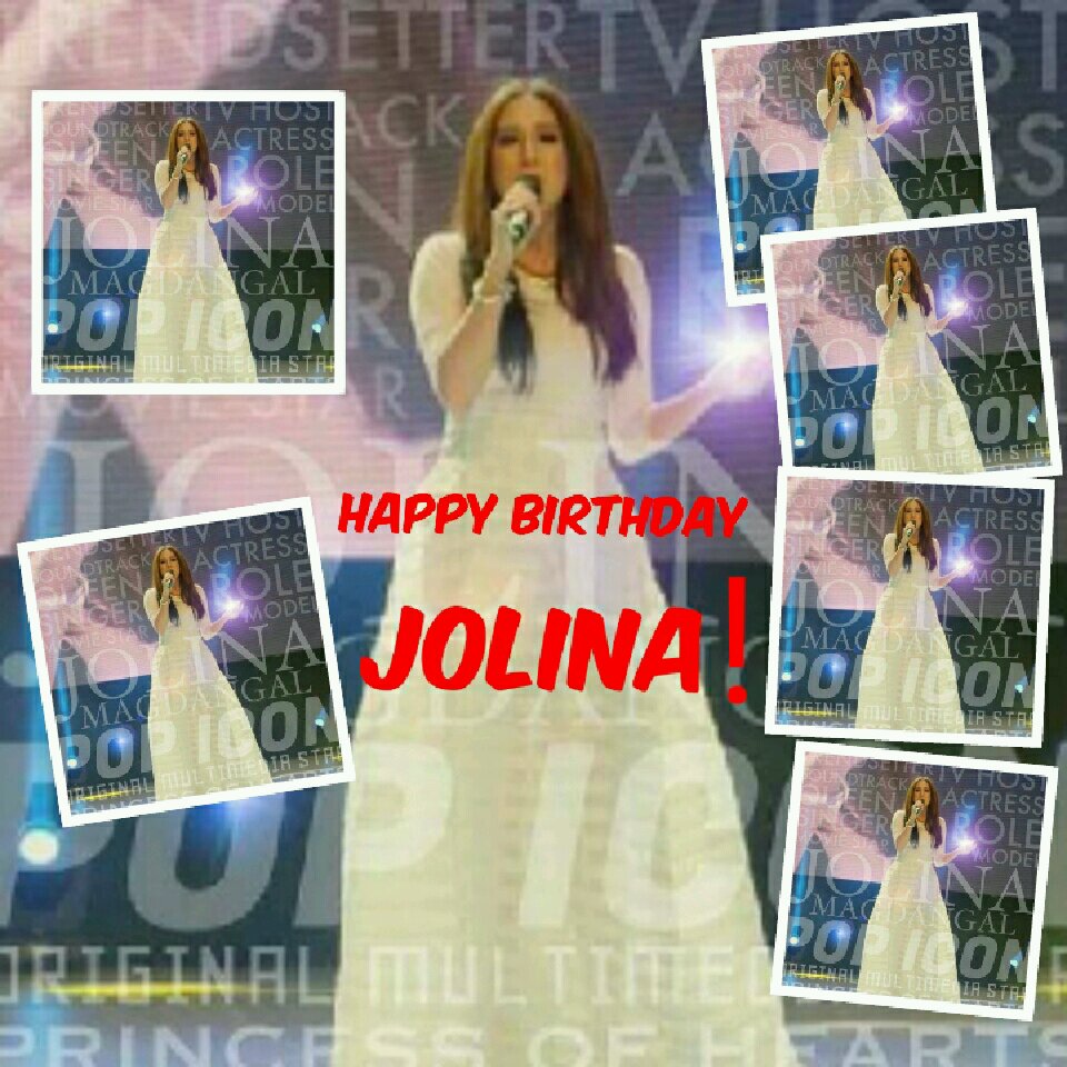 RoselleDavid4's tweet photo. Happy birthday @mariajolina ! :) I love u idol Jolina! God bless u and your family! :) <3
HappyBirthday JOLINA https://t.co/1CUD54zhWh