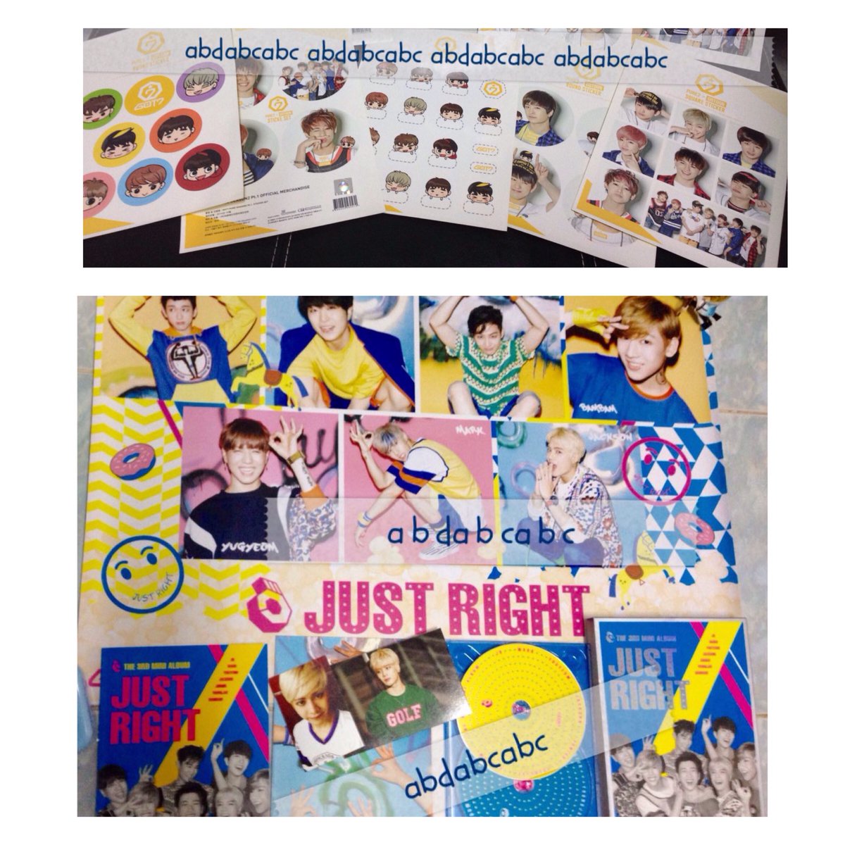 abdabcabc's tweet photo. 📌ขายเเฟ้ม,USB,ผ้าเชียร์/สโลเเกน,หมอน,#photoprints,#photobook,#photonote,สติกเกอร์purex2gotoon,อัลบั้มjust right มีโปส,การ์ด สนใจสอบถามได้ค่ะ https://t.co/JZWEHYzNtI
