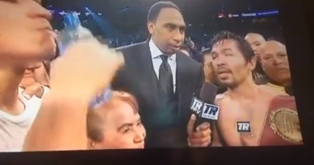 jo_frias's tweet photo. Congratulations again Sen. Pacquiao! Full support si Ms. Universe at syempre si nanay Dionisia-present!
#SPSPakLaban @ofcaldub_LAcali https://t.co/Icmp19VIuX