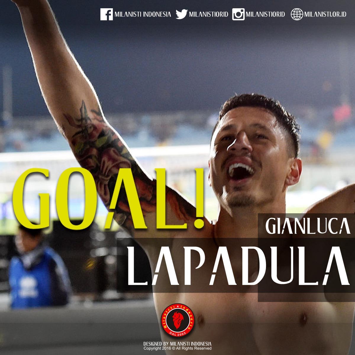 MilanistiOrId's tweet photo. GOOOOOOLLLL LAPADULAAAAA 1-2 https://t.co/km9t5l3l7h