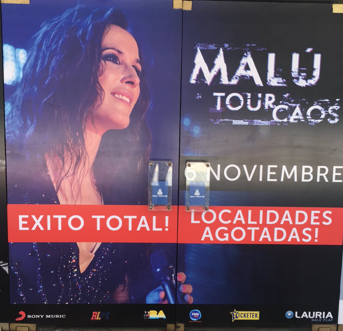 livedaleplay's tweet photo. Hoy @_MaluOficial_ en el #TeatroOpera con localidades agotadas!! Éxito total! https://t.co/iZyB9qLrVR