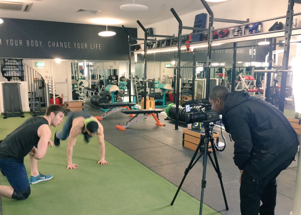 LetsTrainFit's tweet photo. What a workout! Dejan &amp; Jonny smashed a #HURRICANE 🌪 circuit today - coming to YouTube soon! Keep an eye out 👀 @BulkPowders @ShapingChange https://t.co/rlKplYVHGJ