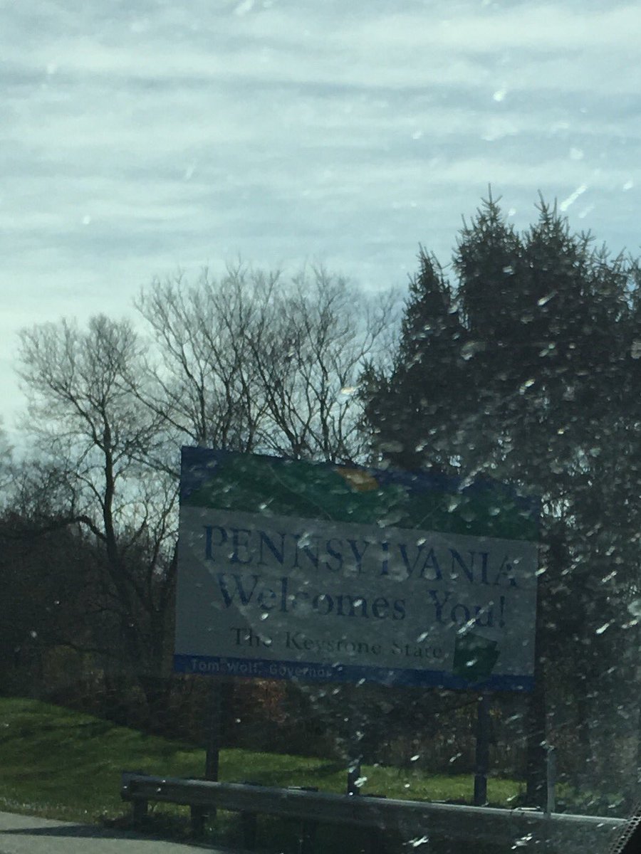 JenniferKinkoph's tweet photo. We made it to PA! #LEStoDC https://t.co/r9ddfrPiQV