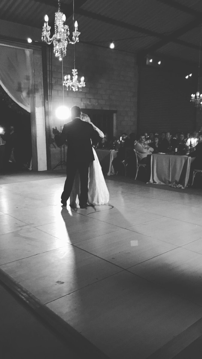 First dance last night #louwtroufees