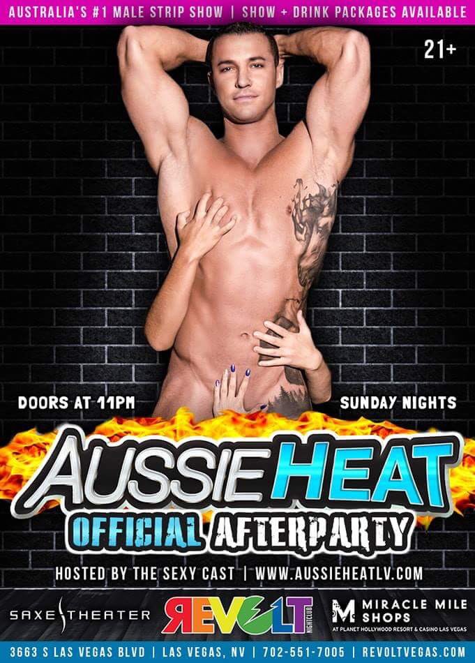 RevoltVegas's tweet photo. Let's Heat it up with @aussieheatlv 2night after the show. 4 VIP service contact @VonJonnie 702.505.0732 #vegaslife #vegas #shots #vegasbaby https://t.co/uuyFoIO668