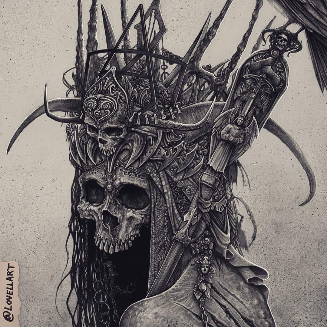 Мрачные эскизы