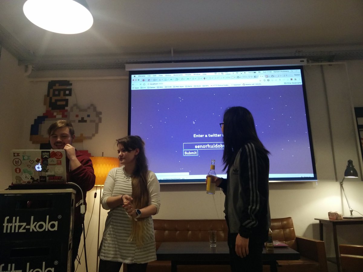 TimeaTurdean's tweet image. Meet Luna & Stla @DevFestVienna #hackathon @googlecloud #visionAPI @Althaire @senorhuidobro @_jpVIE @delikatessa
