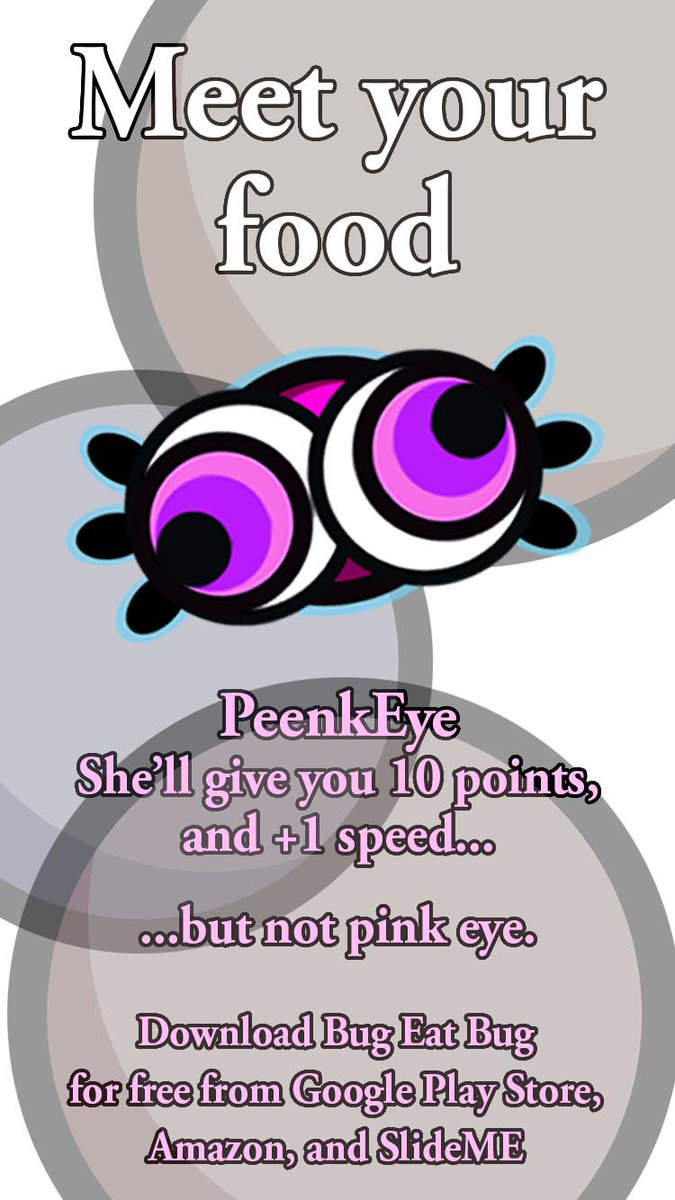 BugEatBugfun's tweet image. play.google.com/store/apps/det… @BugEatBugfun #indiedev #indiegame #bugs #speed #dodge #casualgames #eat #food